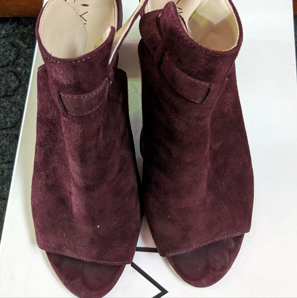 Via Spiga open-toe suede booties - Picture 4 of 4